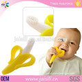 bendable funny baby banana toothbrush silicone baby toothbrush